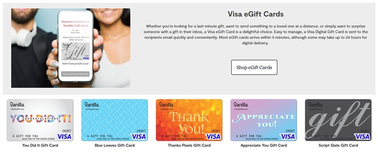 Vanillagift.com Activate Card Visa