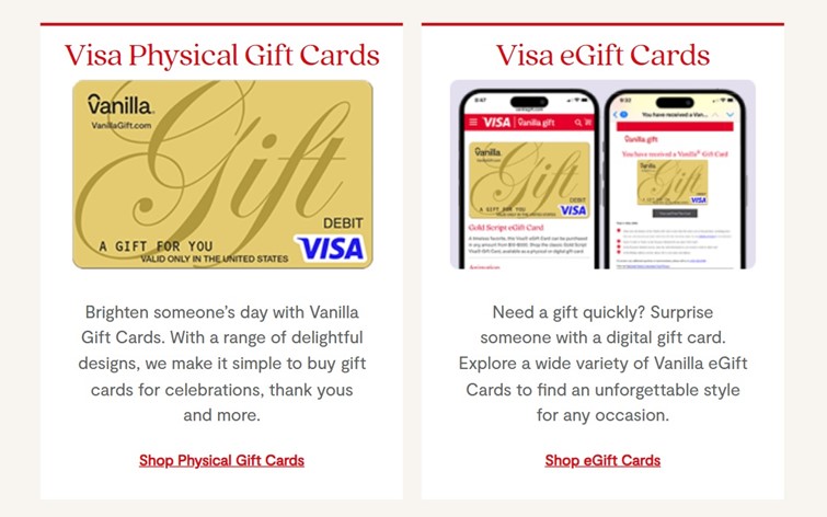Vanillagift.com Activate Card