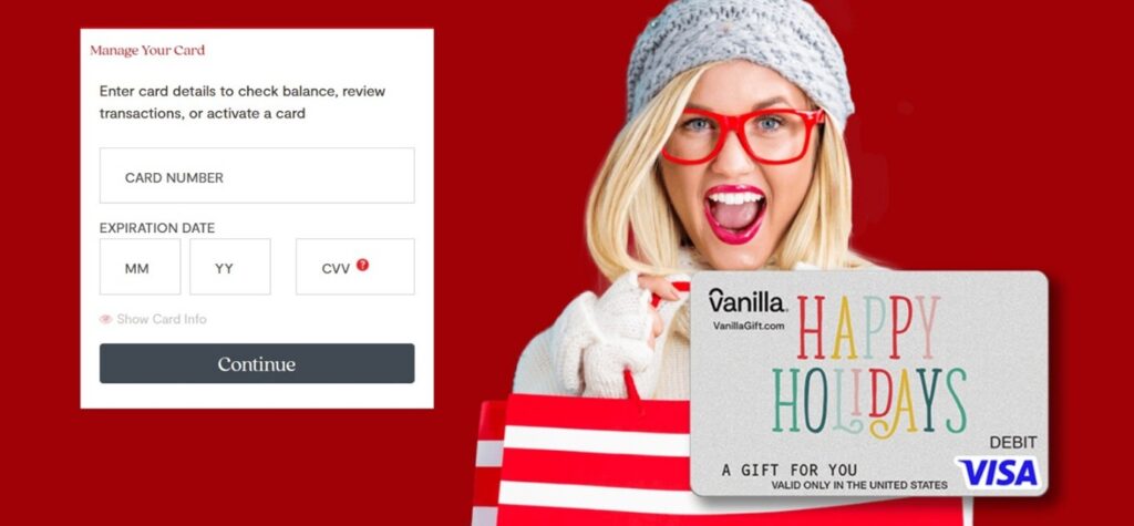 Vanillagift.com Activate Your Card